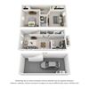 Two Bedroom Townhome with Drive Under Garage